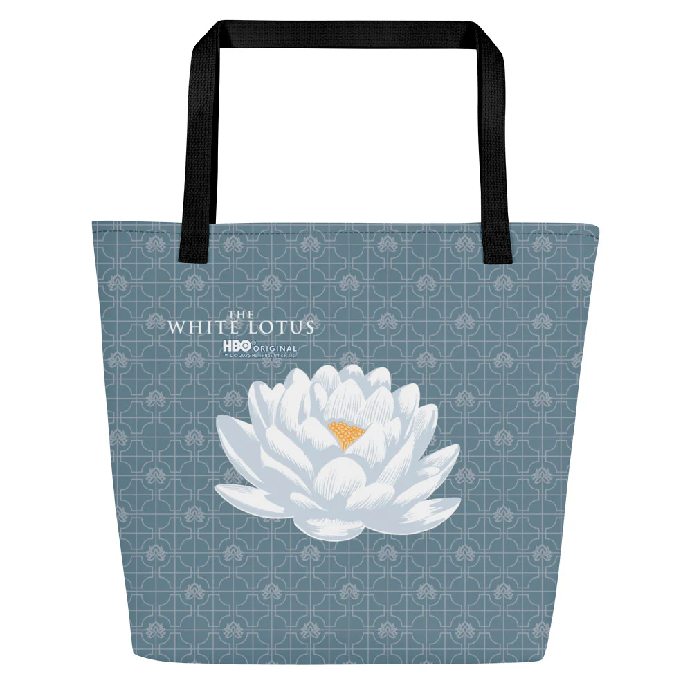 The White Lotus Slow Down Tote Bag