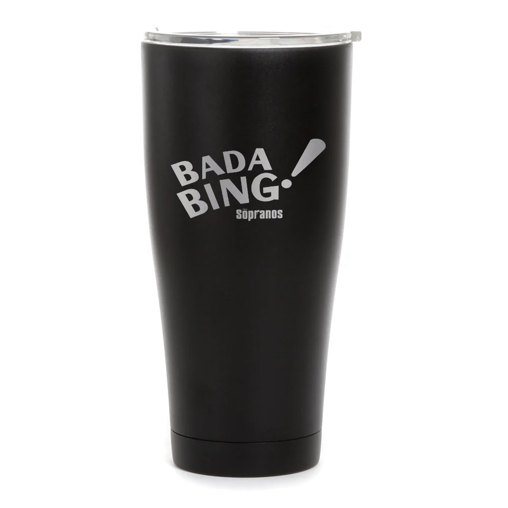 The Sopranos Bada Bing Laser Engraved Tumbler