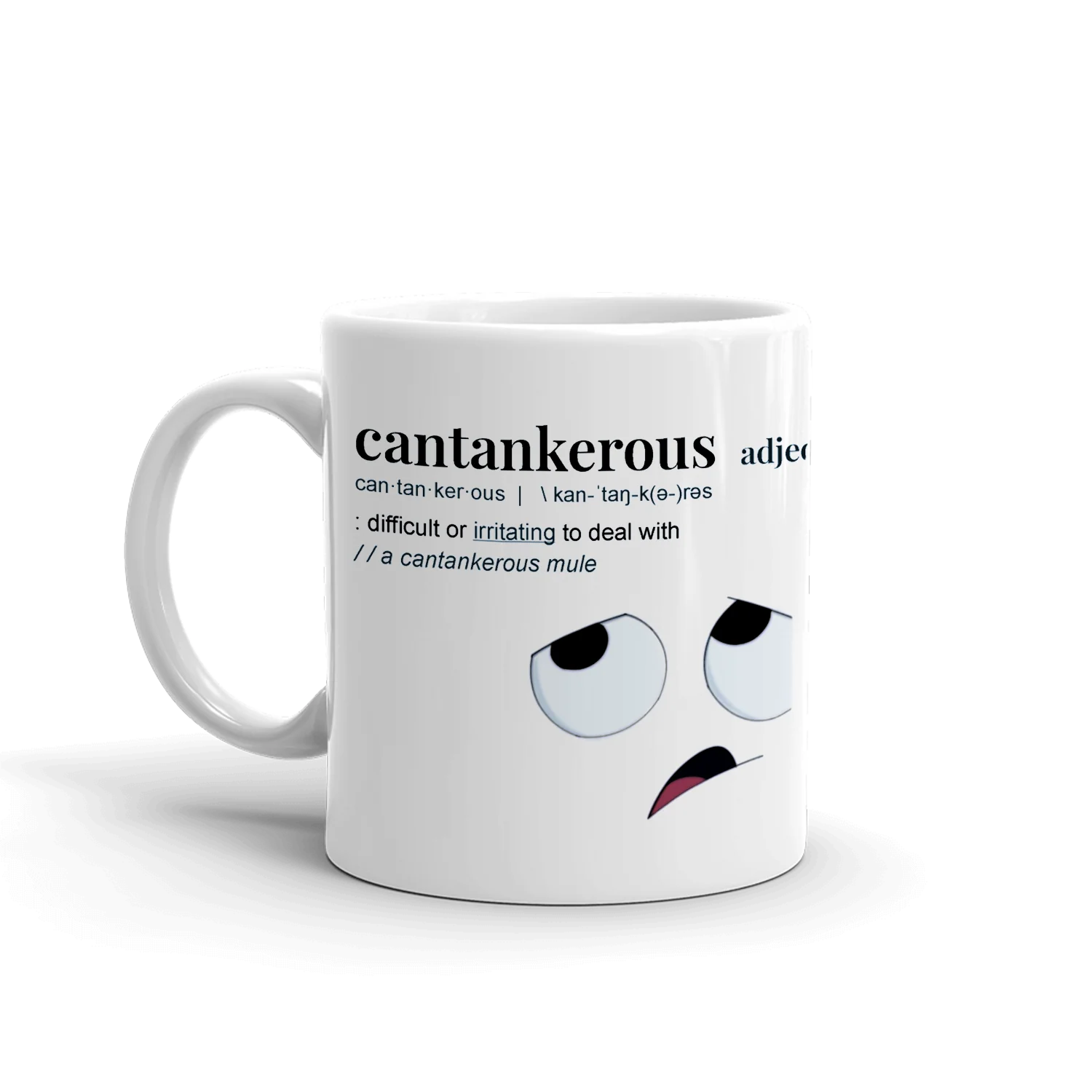 Last Week Tonight with John Oliver Definition Void Face Mug