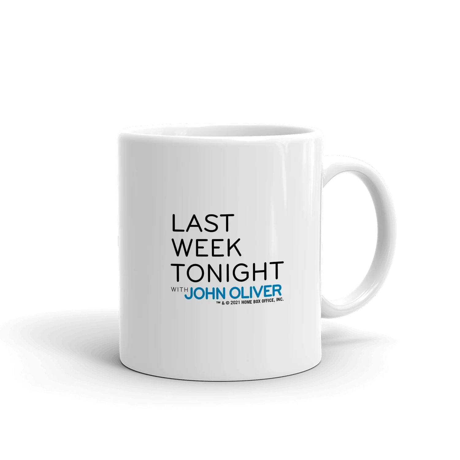 Last Week Tonight with John Oliver Anime Void Face Mug