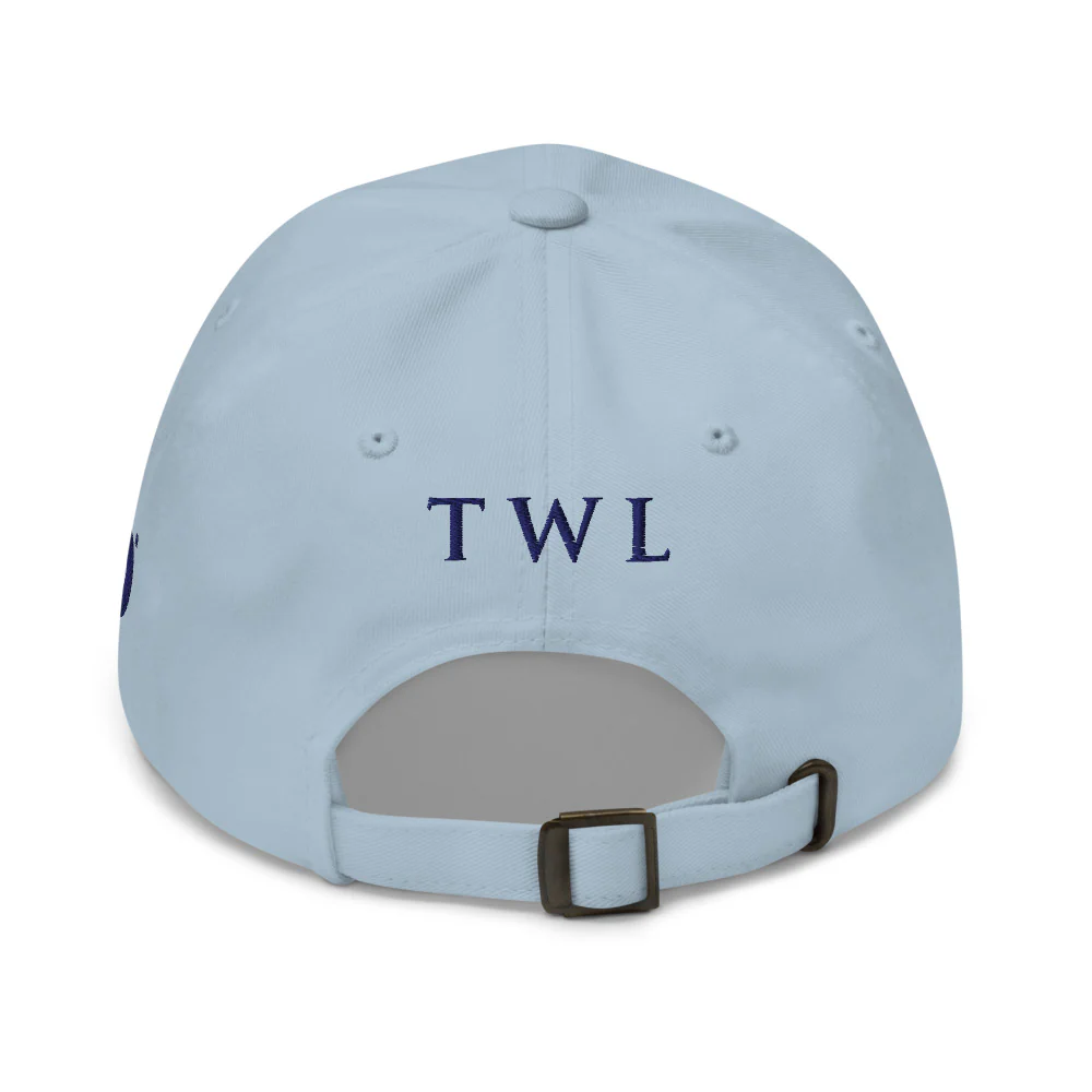 The White Lotus Logo Embroidered Dad Hat