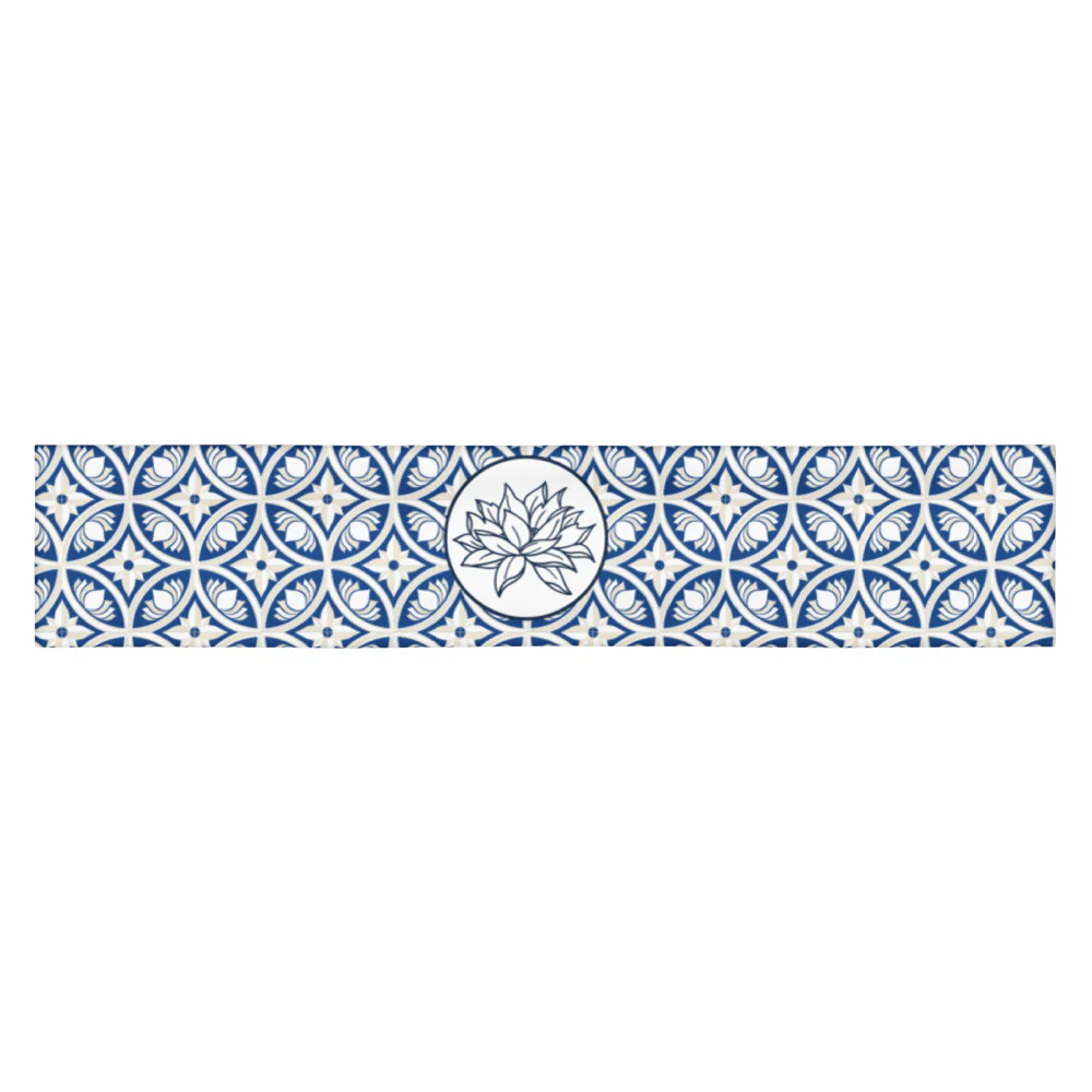 The White Lotus Pattern Headband