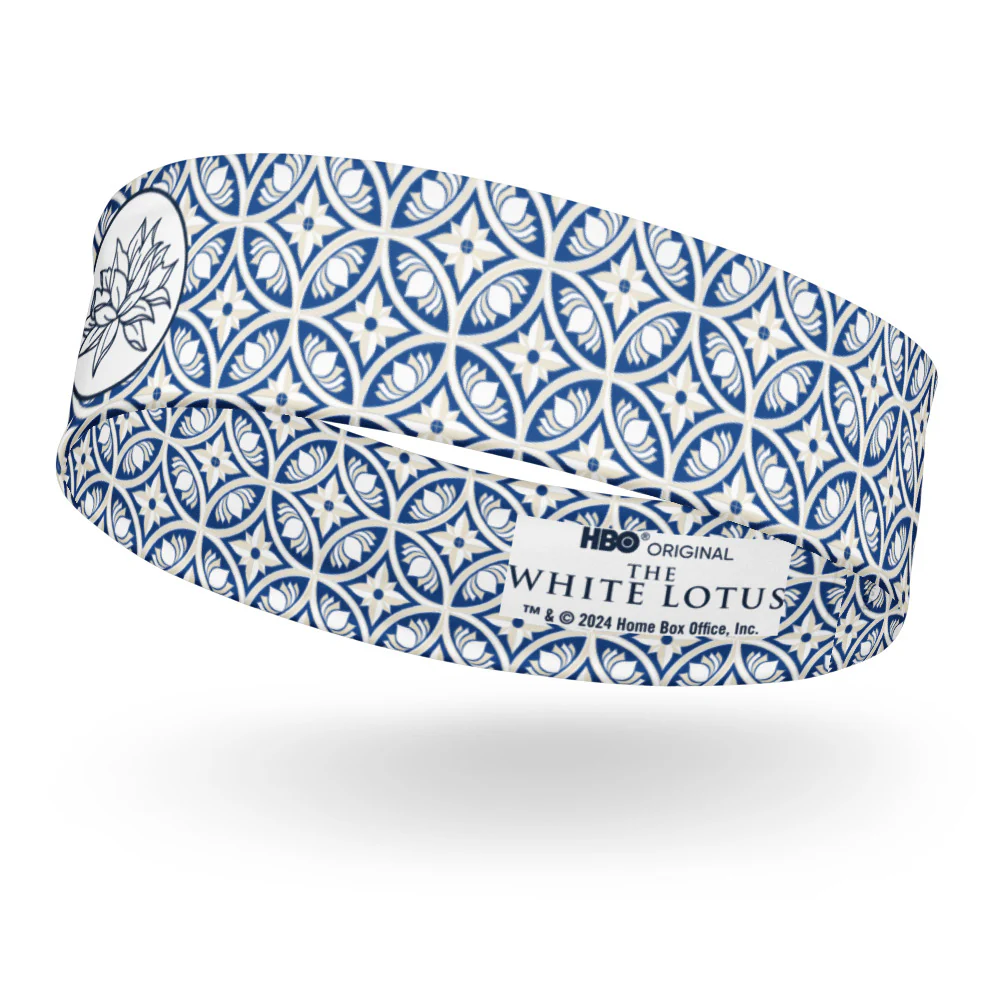 The White Lotus Pattern Headband