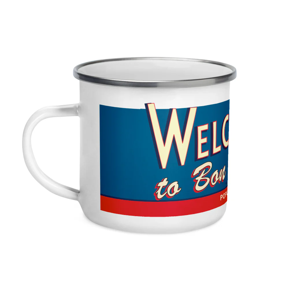 True Blood Welcome To Bon Temps Enamel Mug