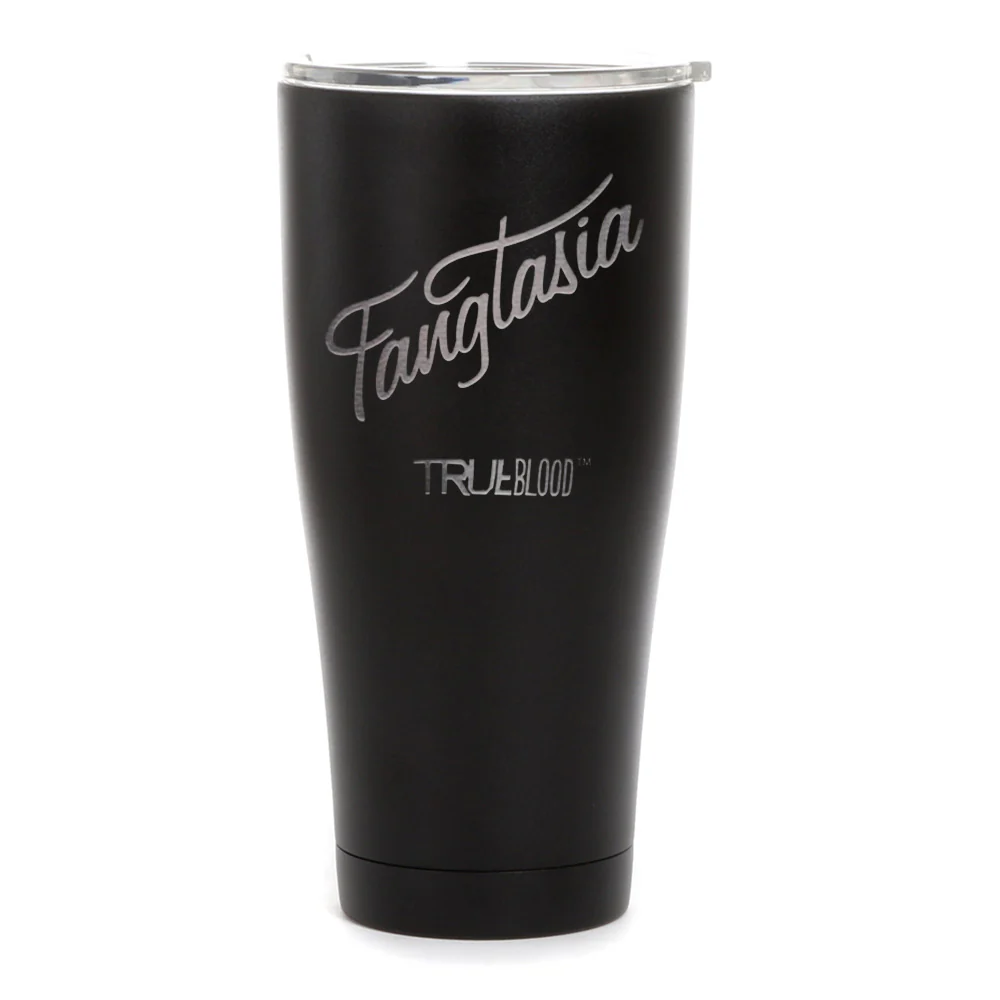 True Blood Fangtasia Laser Engraved Tumbler
