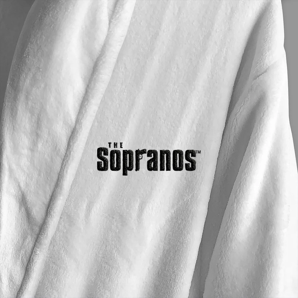 The Sopranos Logo Embroidered Robe