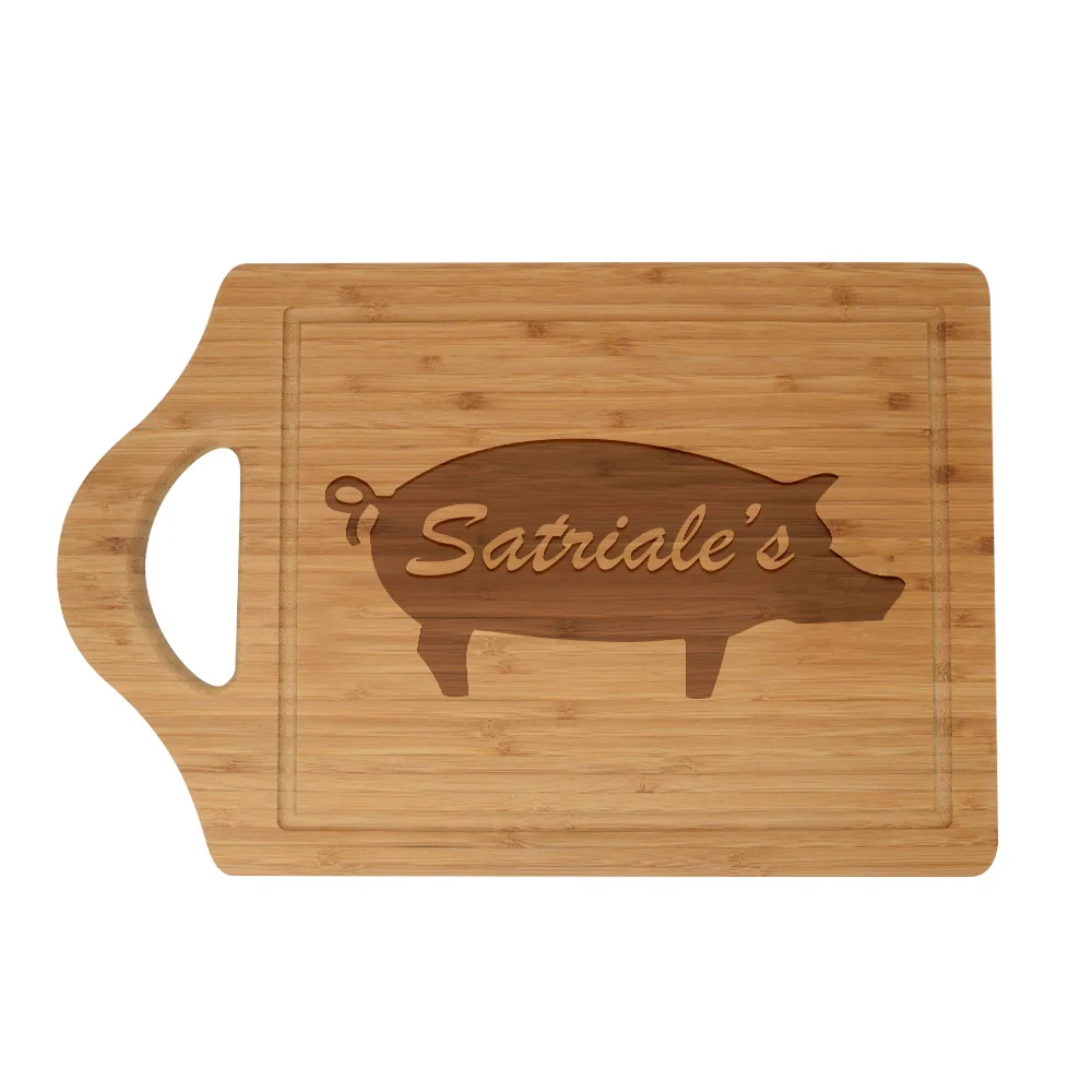 The Sopranos Satriale's Laser Engraved Cutting Board