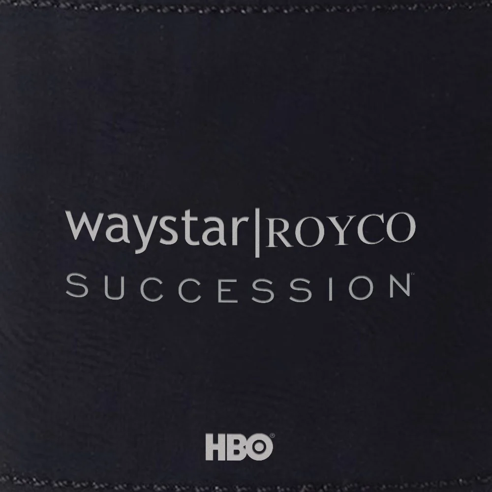 Succession Waystar Royco Leather Flask