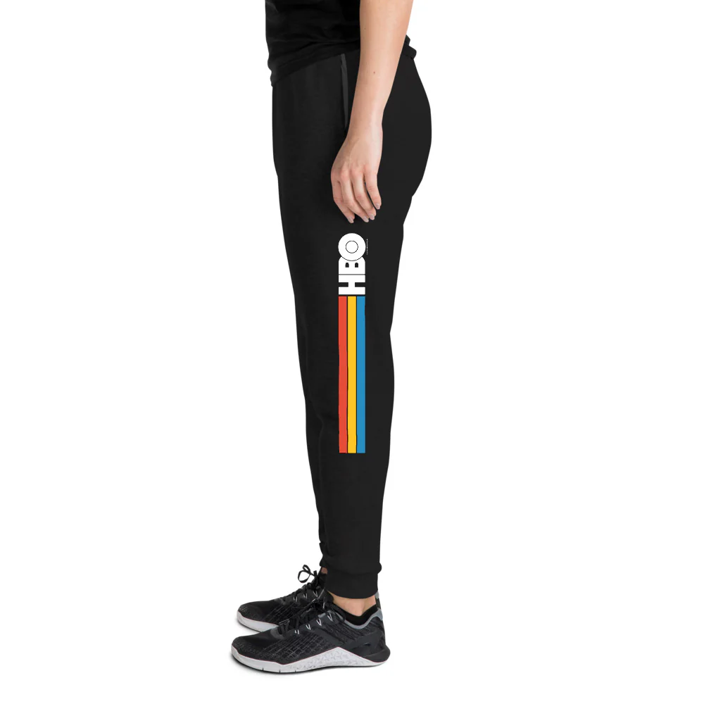 HBO Iconic Rainbow Logo Joggers 4 HBO Iconic Rainbow Logo Joggers