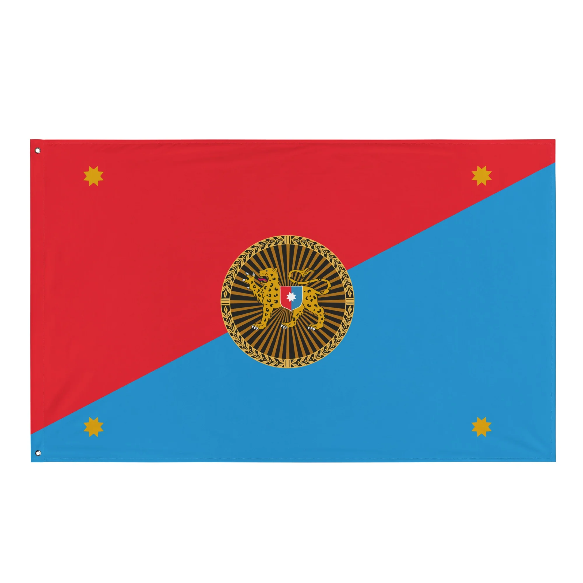 The Regime Leopard Crest Flag