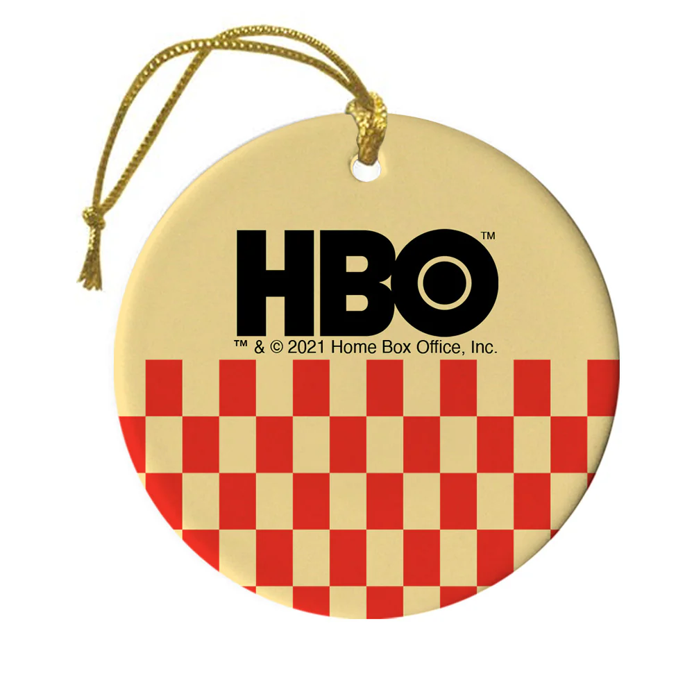 HBO Satriale's Holiday Round Ceramic Ornament