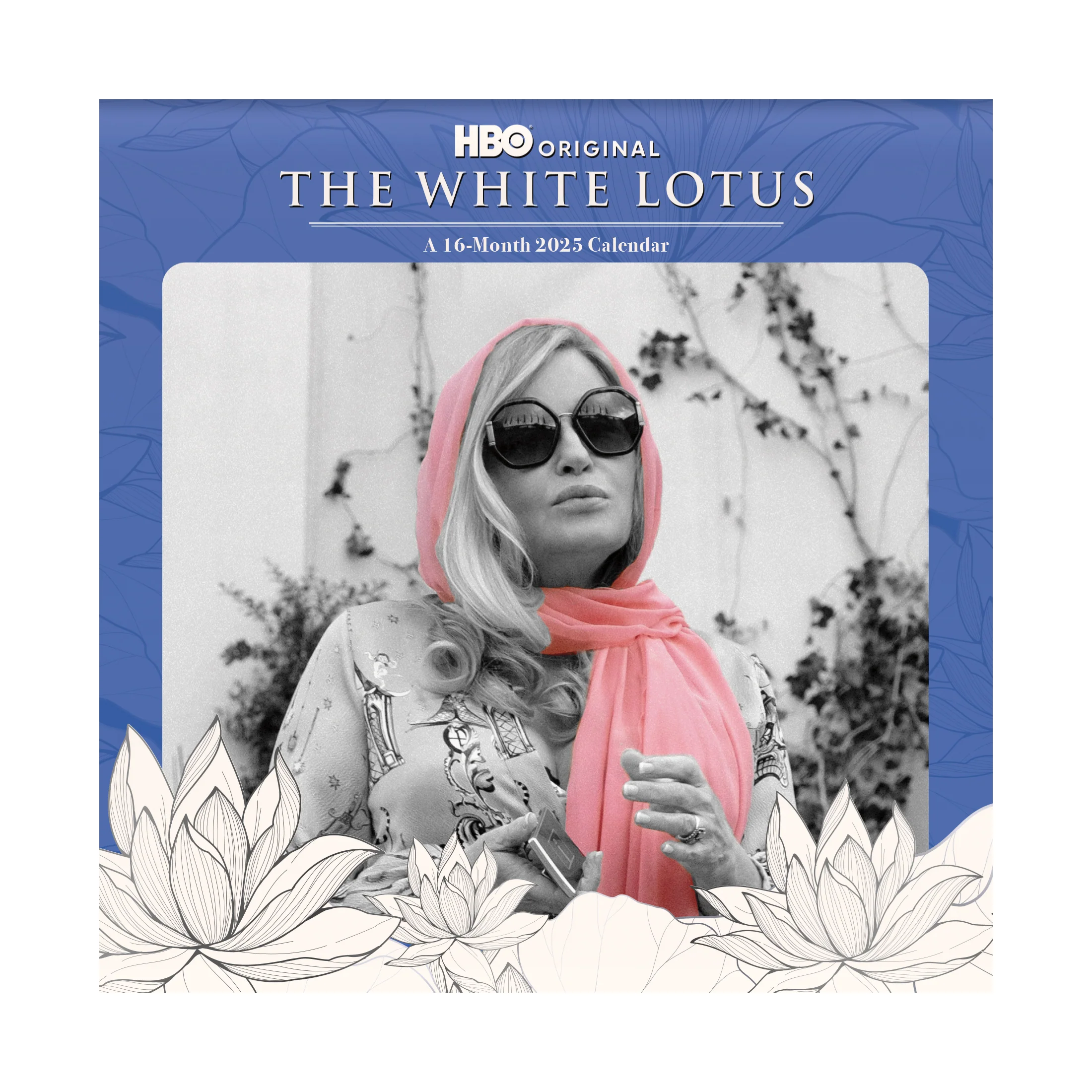 The White Lotus 2025 16-Month Wall Calendar