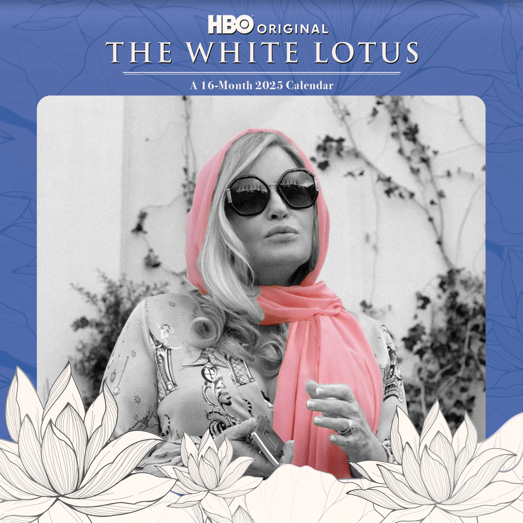 The White Lotus 2025 16-Month Wall Calendar