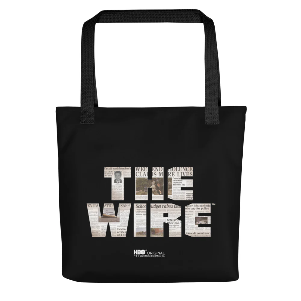 The Wire Logo Tote Bag