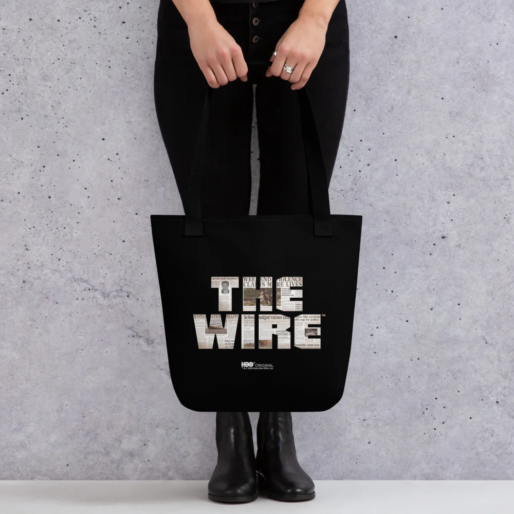 The Wire Logo Tote Bag
