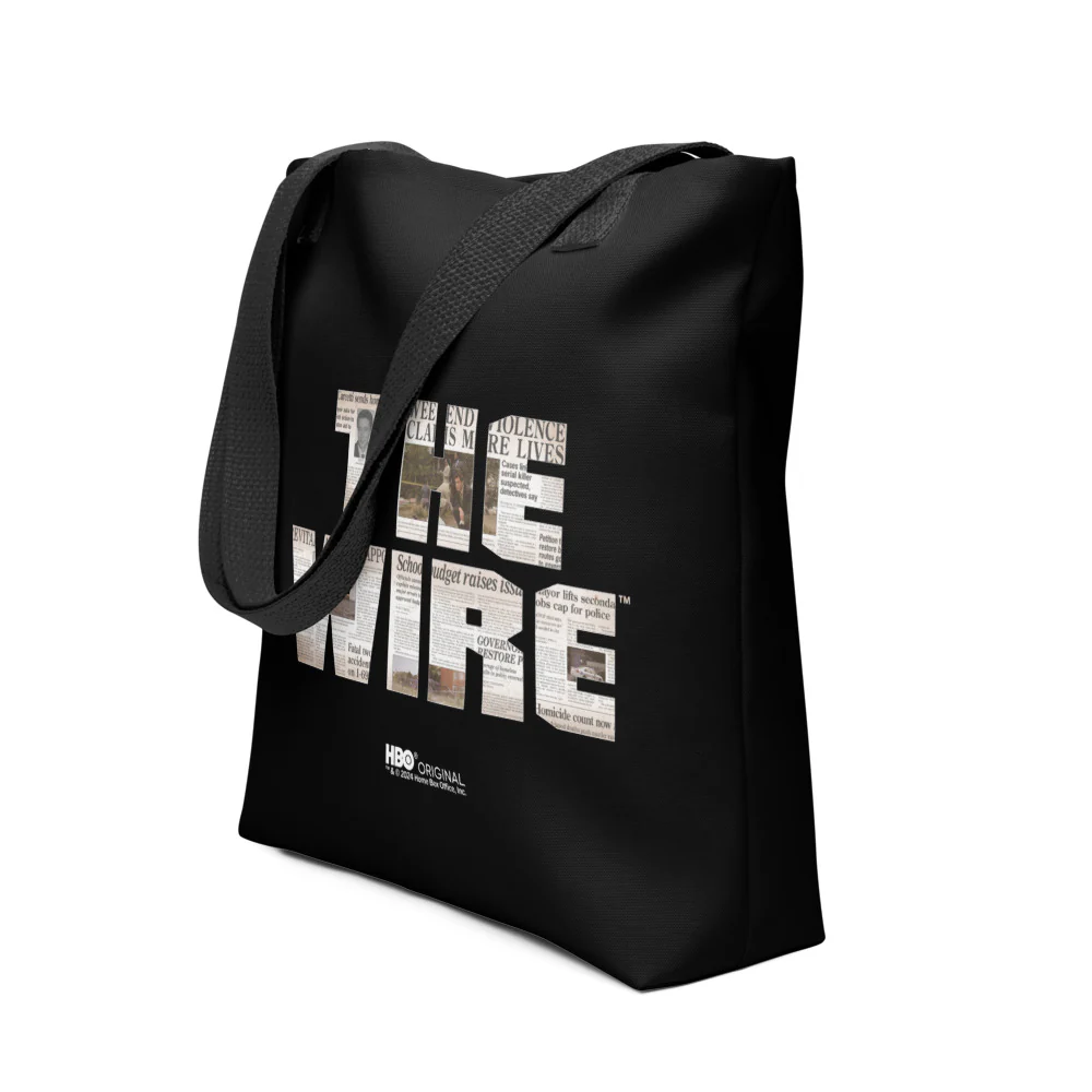 The Wire Logo Tote Bag
