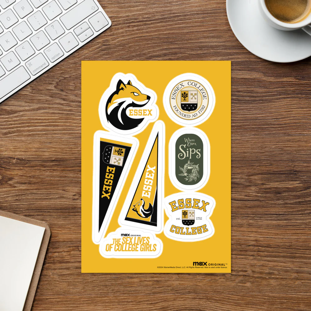 The Sex Lives of College Girls Icons Sticker Sheet