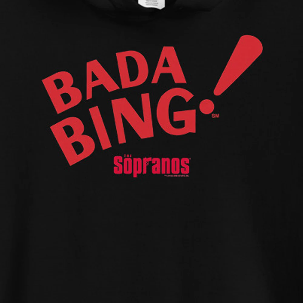 The Sopranos Bada Bing Fleece Hooded Sweatshirt