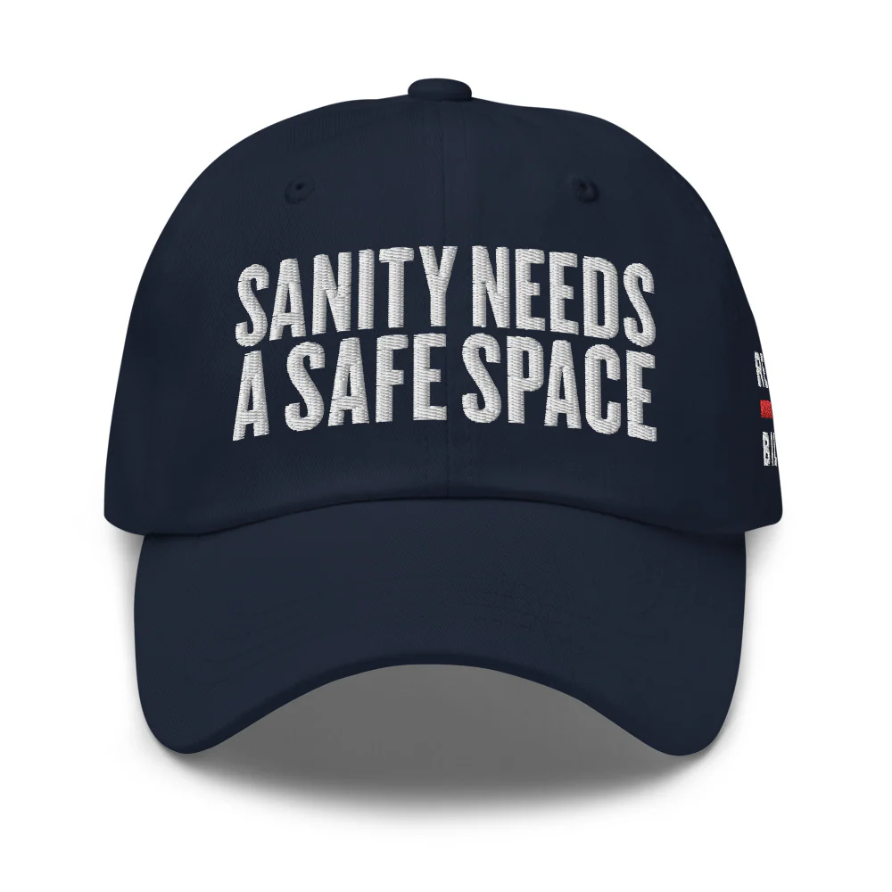 Real Time with Bill Maher Sanity Embroidered Dad Hat