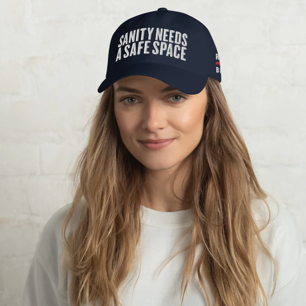Real Time with Bill Maher Sanity Embroidered Dad Hat