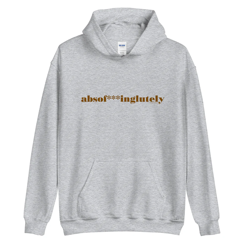 Sex and the City Absof***inglutely Fleece Hooded Sweatshirt