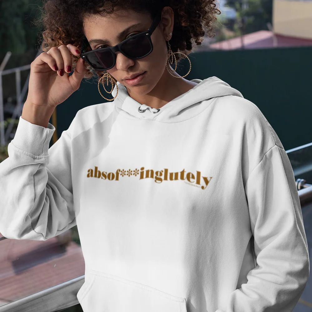 Sex and the City Absof***inglutely Fleece Hooded Sweatshirt