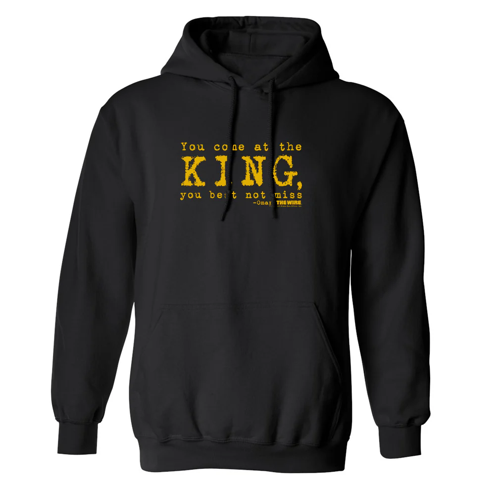 The Wire Omar Come At The King Fleece Hooded Sweatshirt