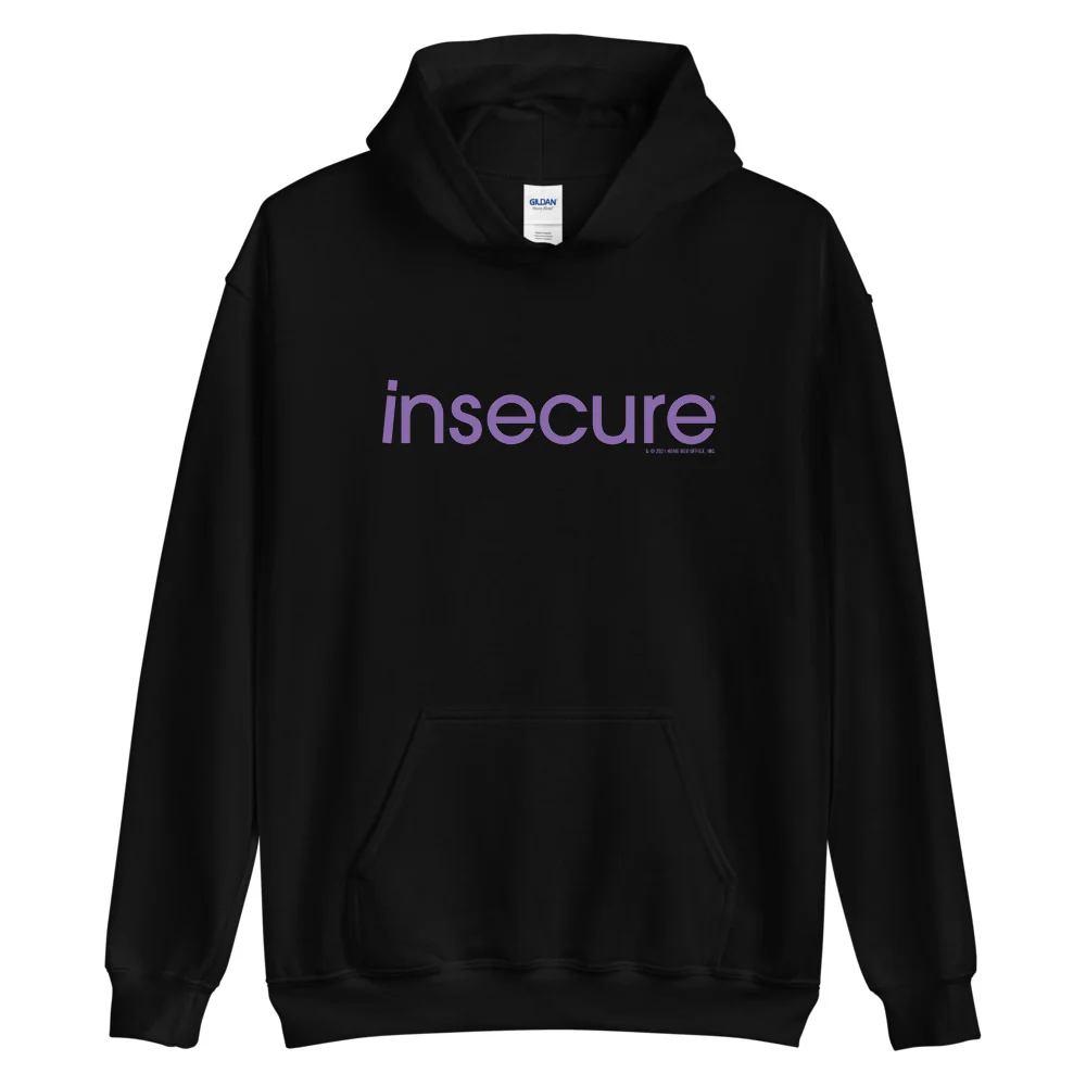 Insecure Logo Fleece Hooded Sweatshirt