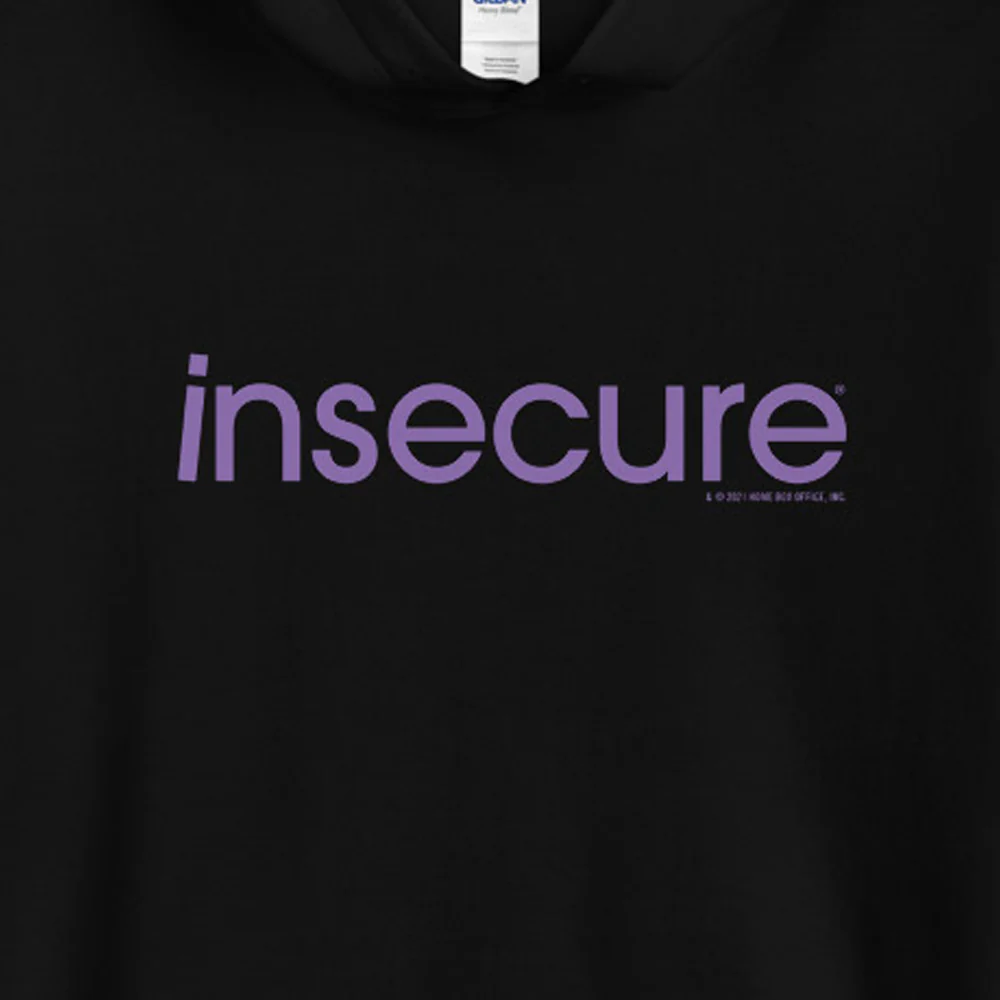 Insecure Logo Fleece Hooded Sweatshirt