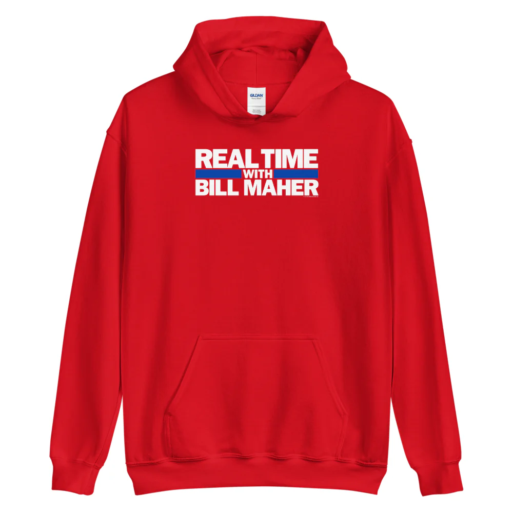 Real Time with Bill Maher Logo Fleece Hooded Sweatshirt