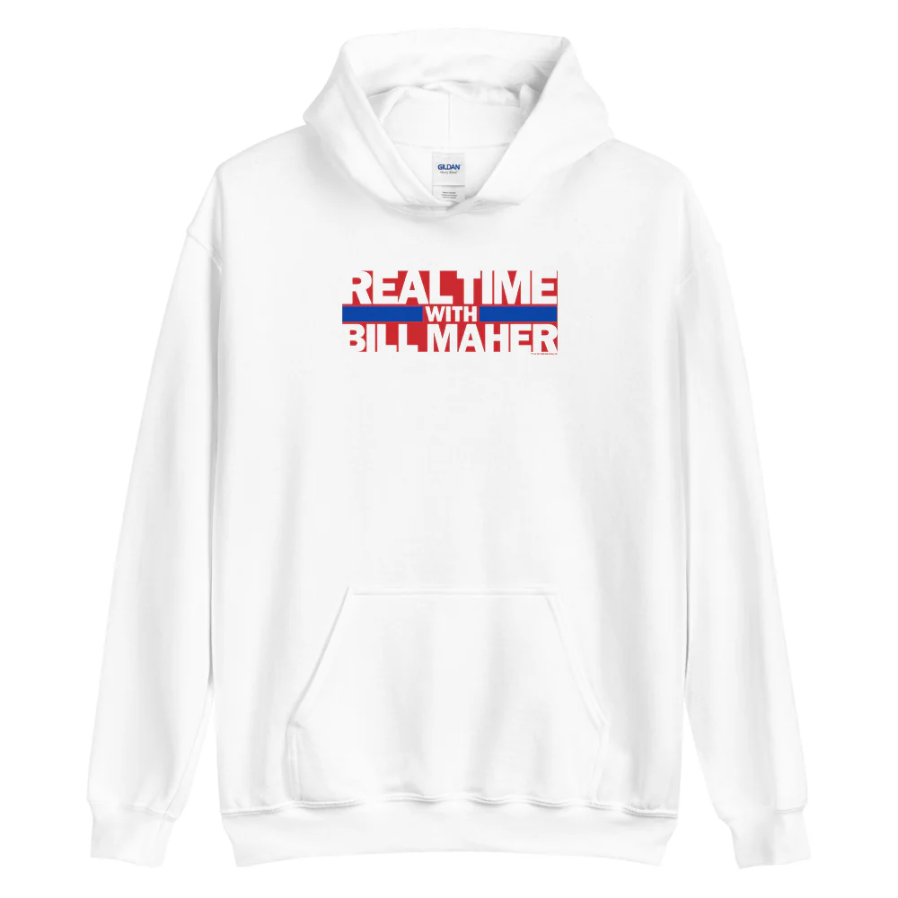 Real Time with Bill Maher Logo Fleece Hooded Sweatshirt