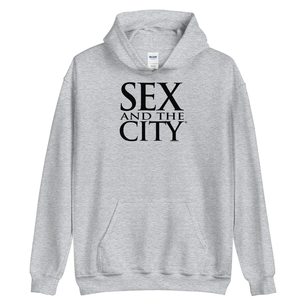 Sex and the City Logo Fleece Hooded Sweatshirt