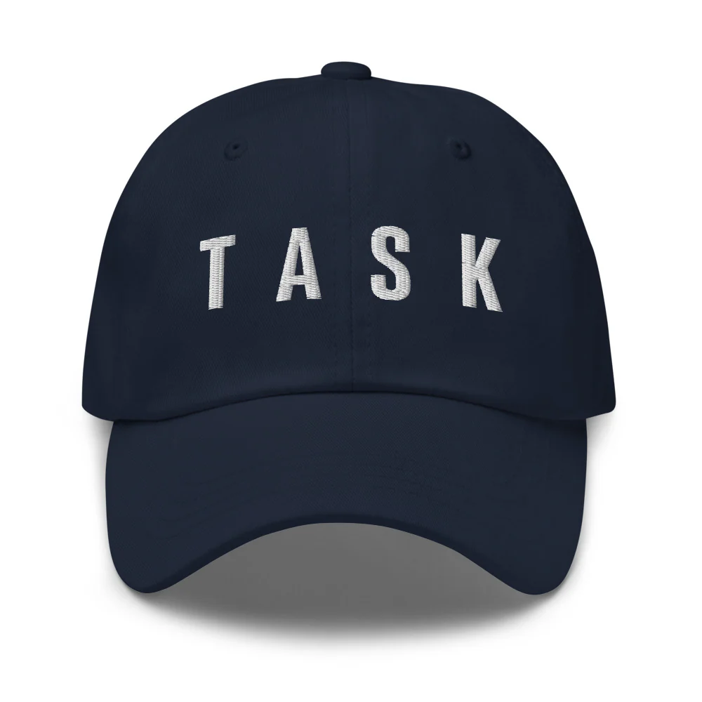 Task Logo Embroidered Dad Hat