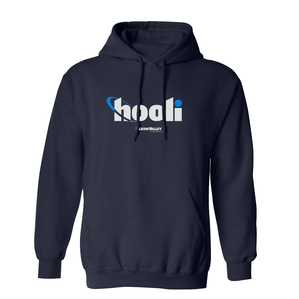 Silicon Valley Hooli Logo Fleece Hoodie