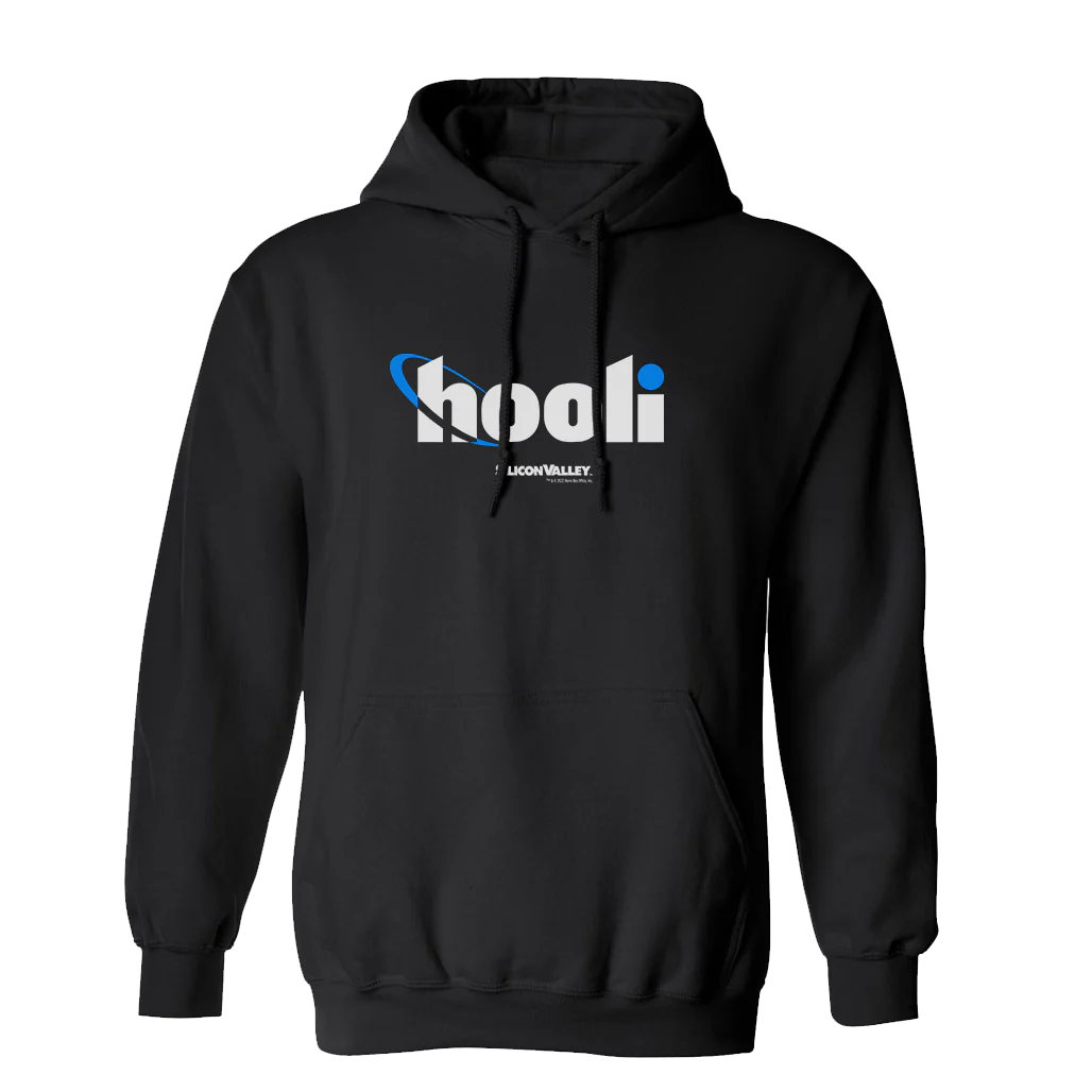 Silicon Valley Hooli Logo Fleece Hoodie