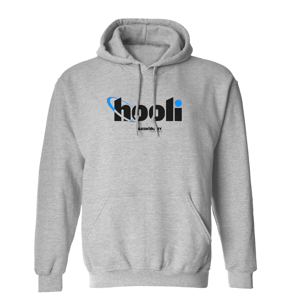 Silicon Valley Hooli Logo Fleece Hoodie