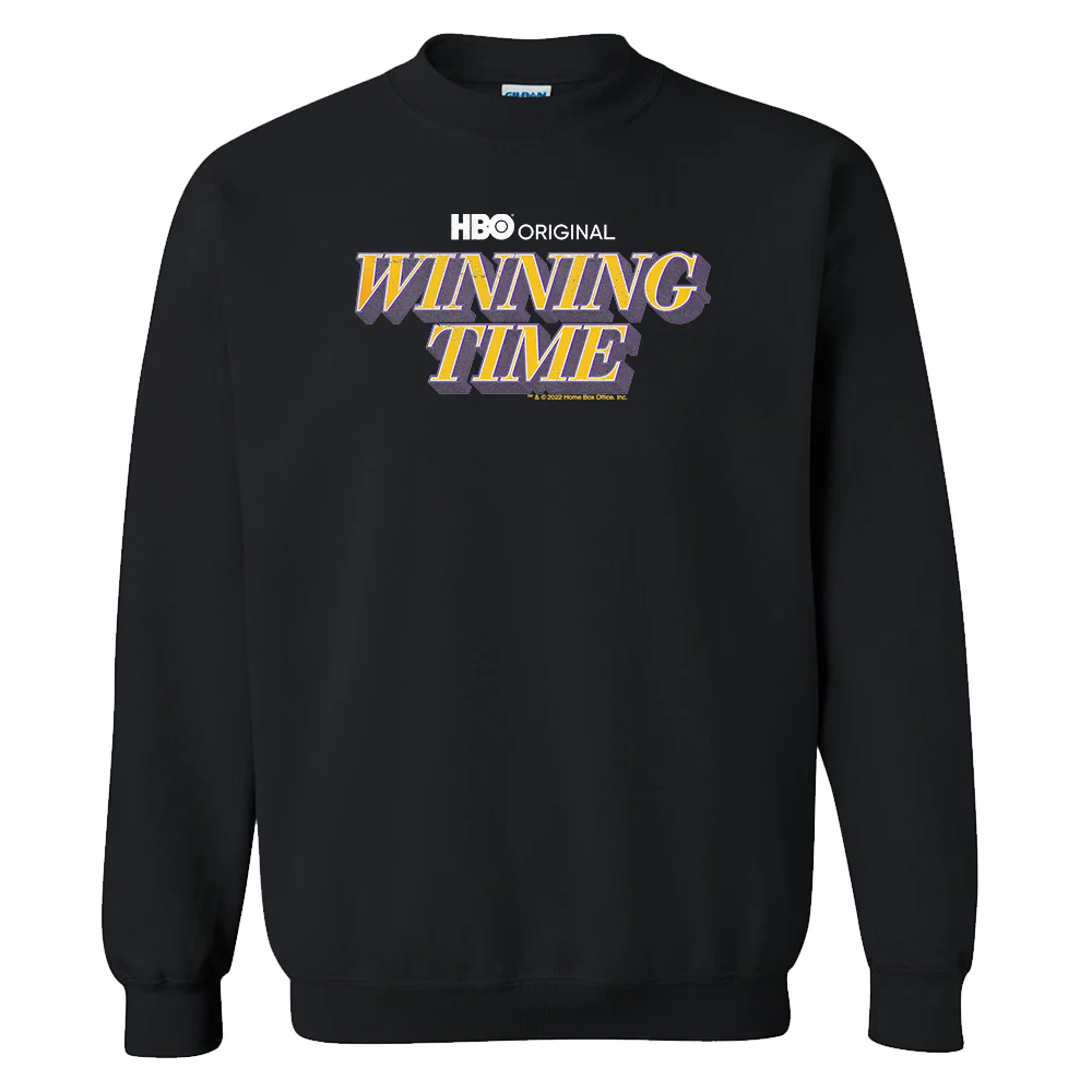 Winning Time Vintage Logo Crewneck Sweatshirt