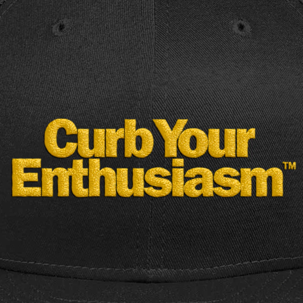 Curb Your Enthusiasm Embroidered Logo Snapback Hat