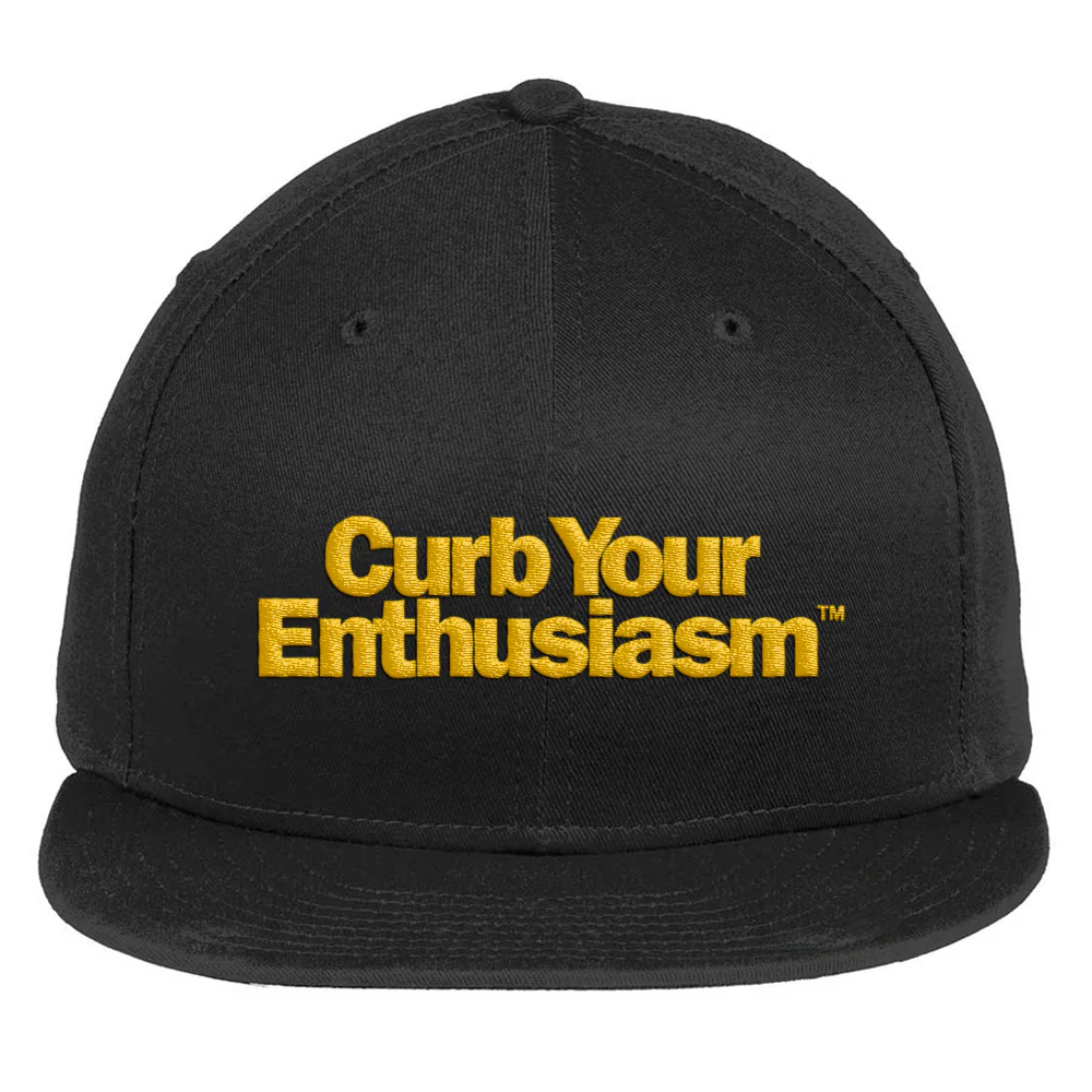 Curb Your Enthusiasm Embroidered Logo Snapback Hat