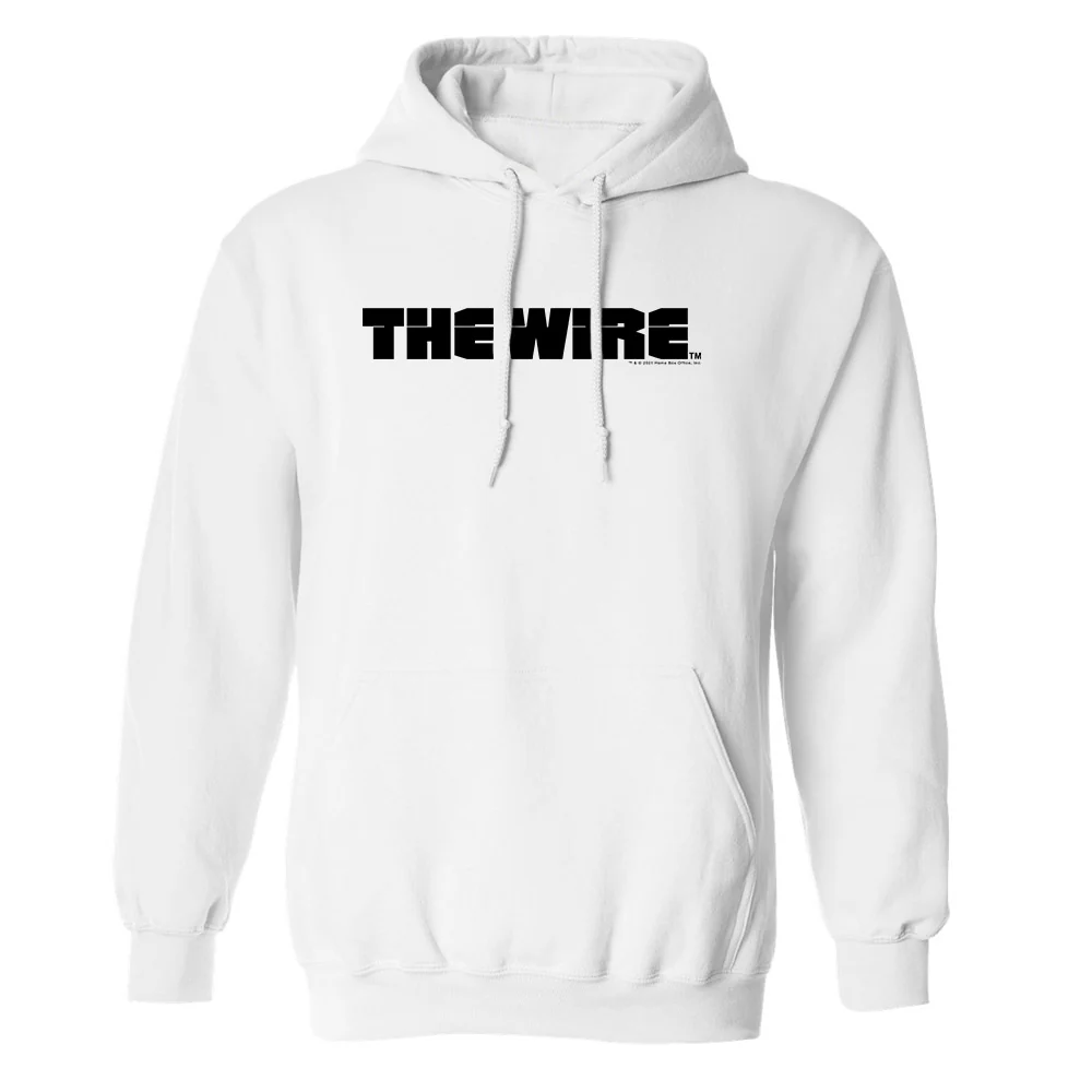 The Wire Logo Fleece Hooded Sweatshirt