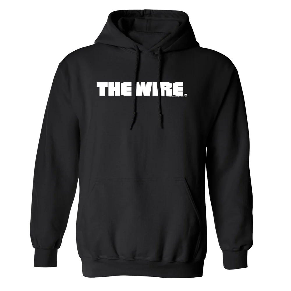 The Wire Logo Fleece Hooded Sweatshirt