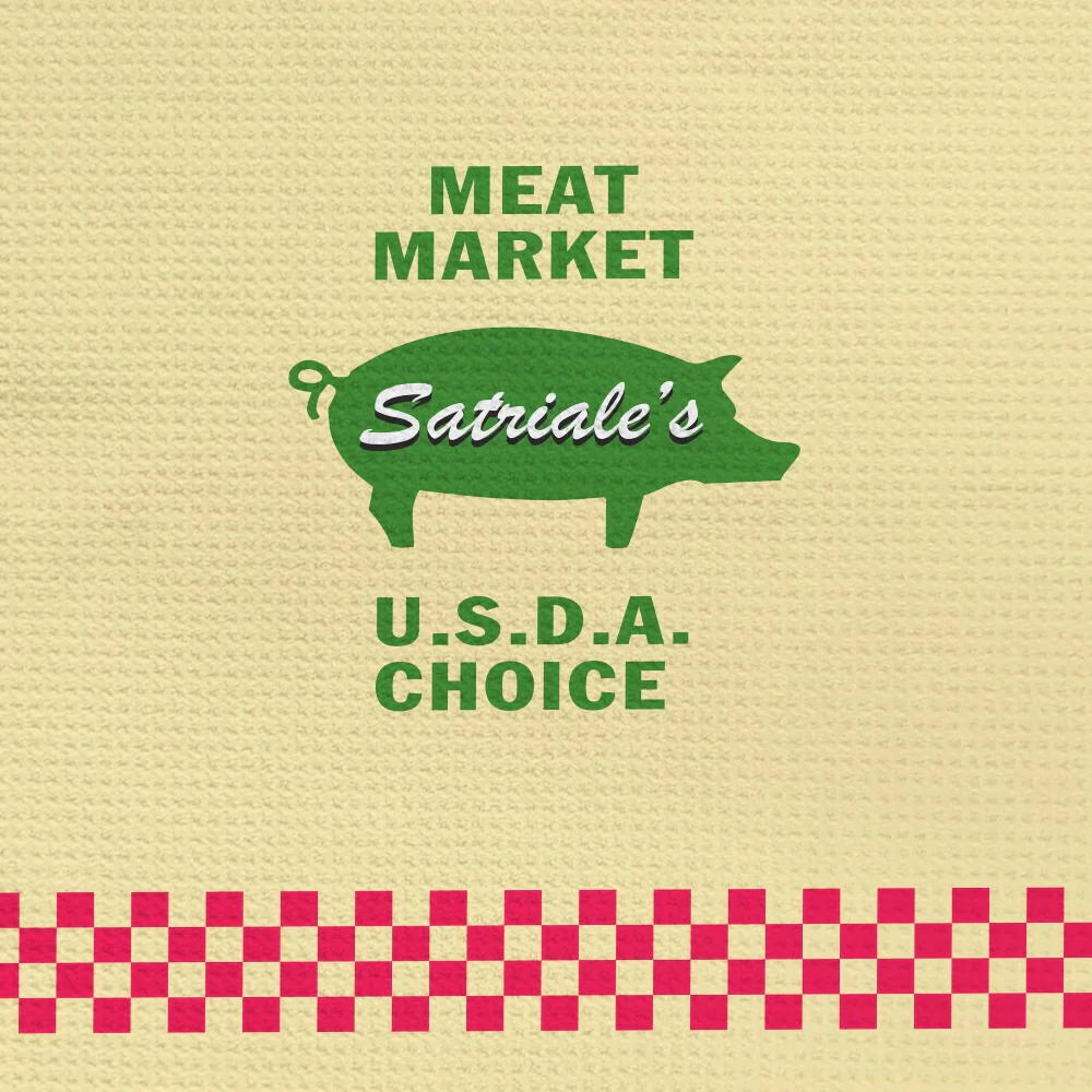 The Sopranos Satriale's Kitchen Towel