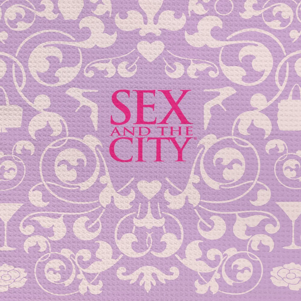 Sex and the City Pattern Kitchen Towel
