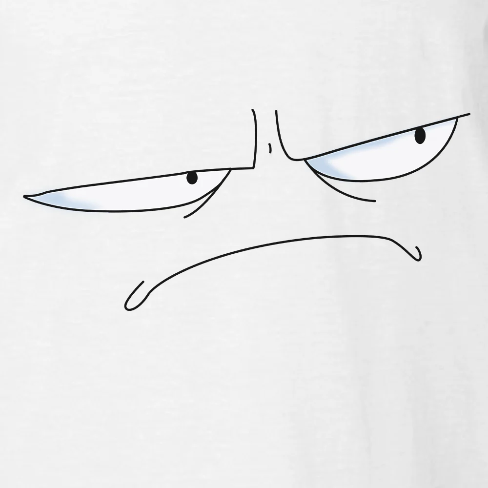 Last Week Tonight with John Oliver Angry Void Face Adult Short Sleeve T-Shirt