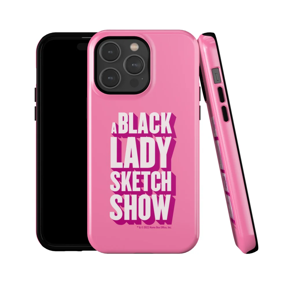 A Black Lady Sketch Show Logo Phone Case