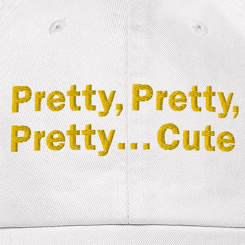 Curb Your Enthusiasm Pretty, Pretty, Pretty Cute Embroidered Hat