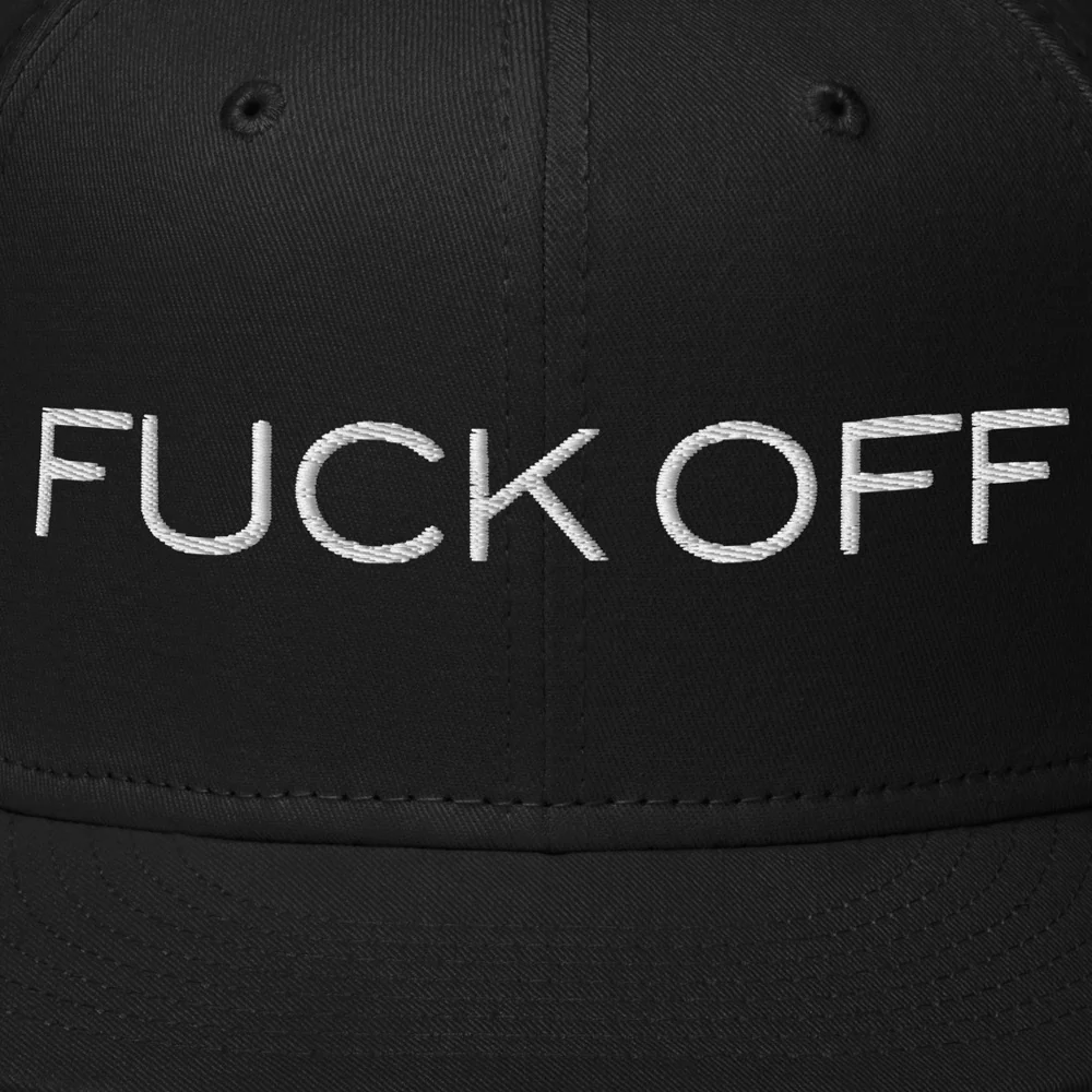 Succession Fuck Off New Era Embroidered Hat