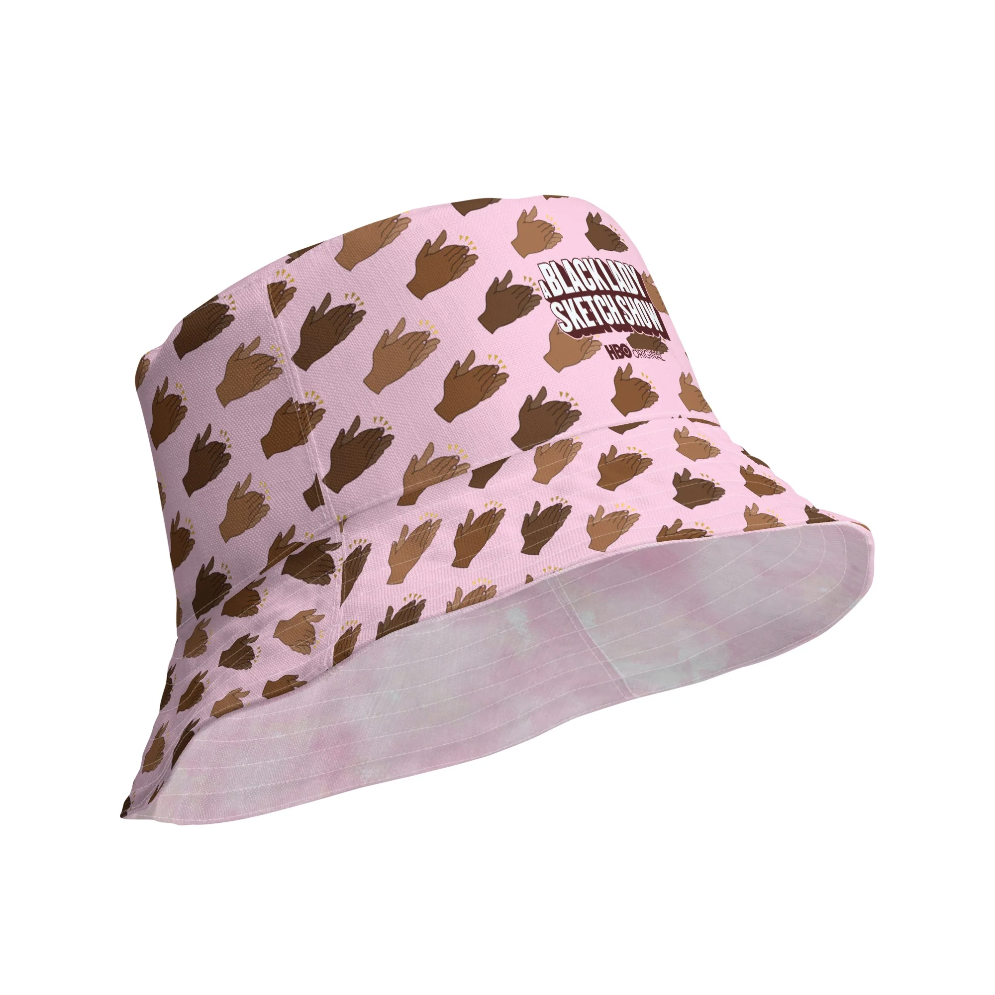 A Black Lady Sketch Show Logo Reversible Bucket Hat