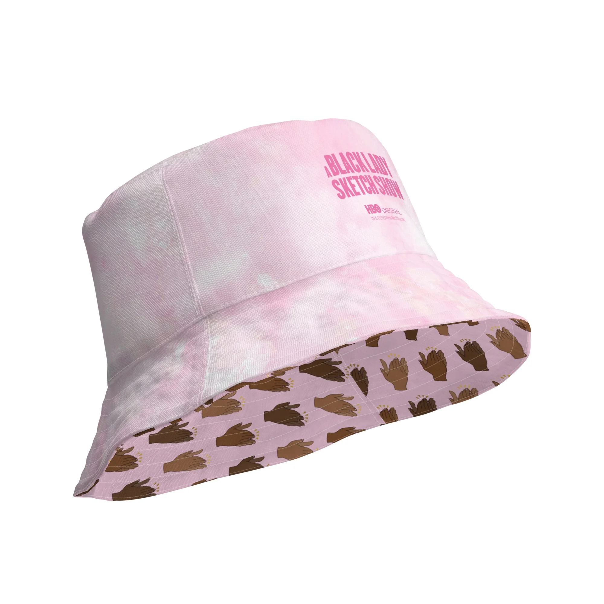 A Black Lady Sketch Show Logo Reversible Bucket Hat 4 A Black Lady Sketch Show Logo Reversible Bucket Hat