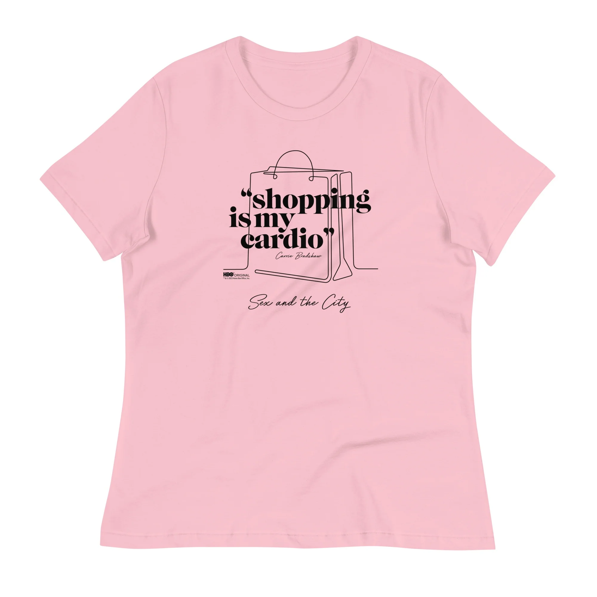Sex and The City Shopping is my Cardio Women's Relaxed T-Shirt